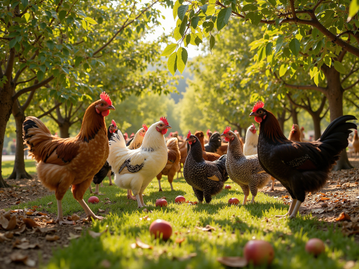 美丽的乡村环境，绿树成荫，整洁的道路，现代化的环保设施，展现农村人居环境改善后的美好景象